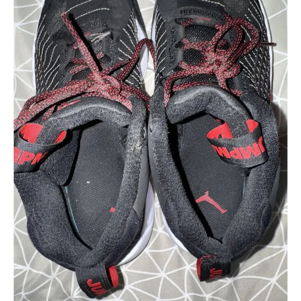 Nike Jordan Jumpman 2021 CQ4021-006 Black Red Basketball Shoes 7.5